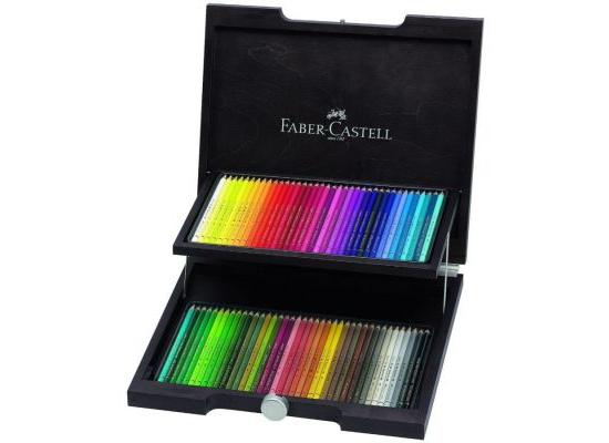 Faber-Castell Color Pencil Polychromos Wood Case Of 72